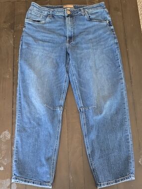 Kut from the Kloth Women's Barrel Jeans in Blue Wash